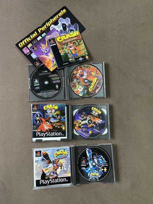 Crash Bandicoot & Spyro Playstation / McDonald’s Collection