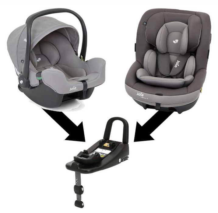 Fotelik samochodowy Joie i-Snug + Joie i-Venture + Joie I-Base