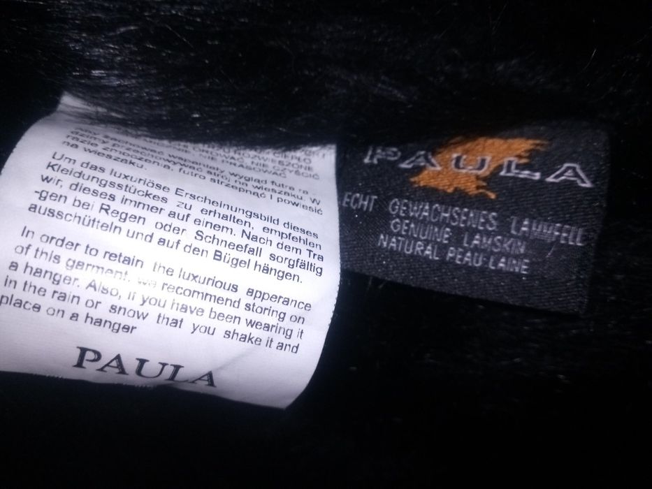 Итальянская, натуральная дублёнка  "PAULA"