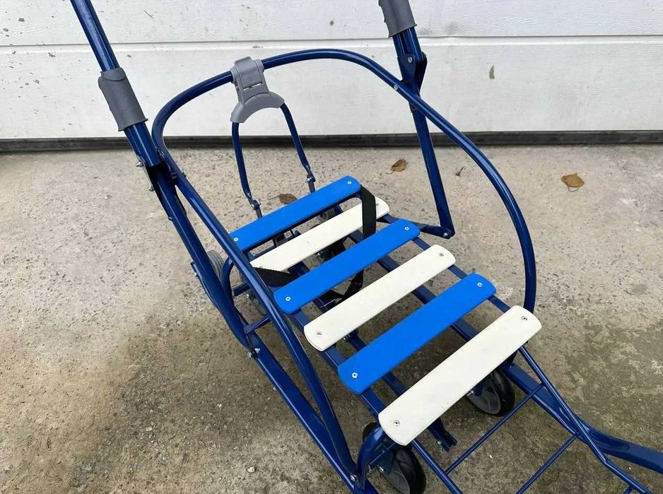 Санки на колесах Мрія Сині