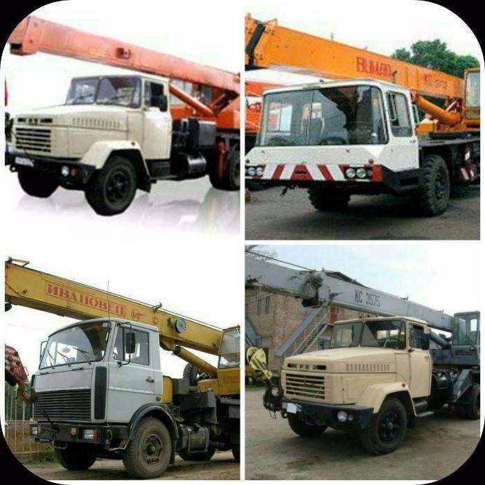 Услуги автокран (аренда, послуги, прокат) тоннаж от 10-25 тонн