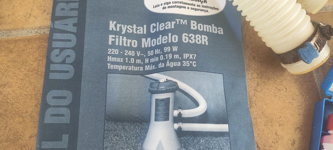 Kit de filtragem para piscina