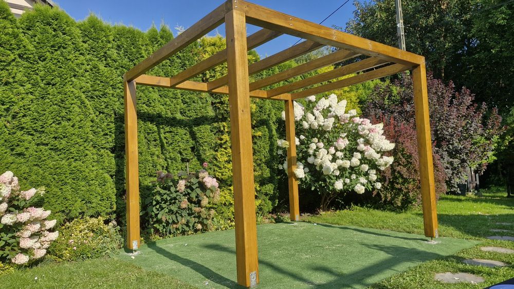 Pergola ogrodowa, nowoczesna pergola