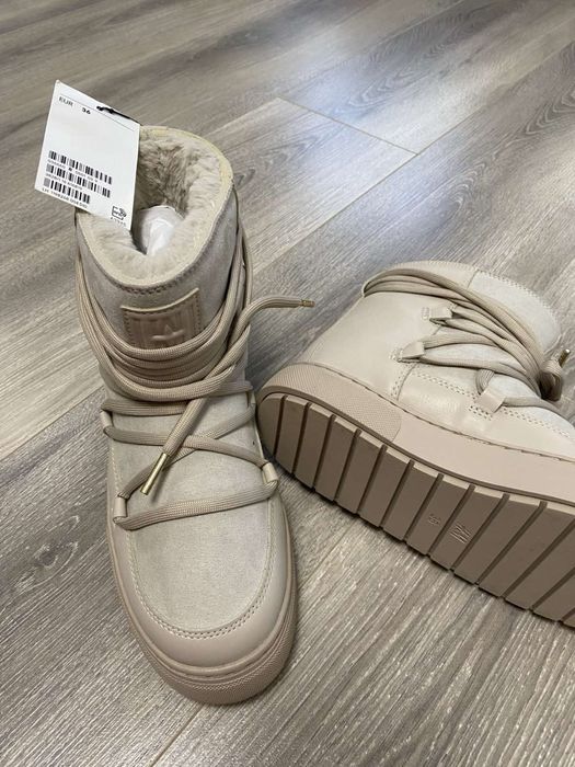 Ботинки уги h&m 36 сапоги снігоходи
