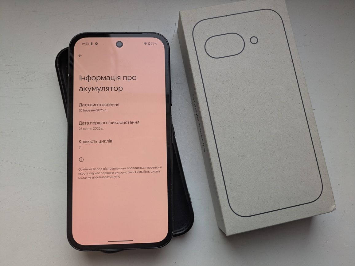 Google pixel 9a , 128 gb, не заблокований, google pixel