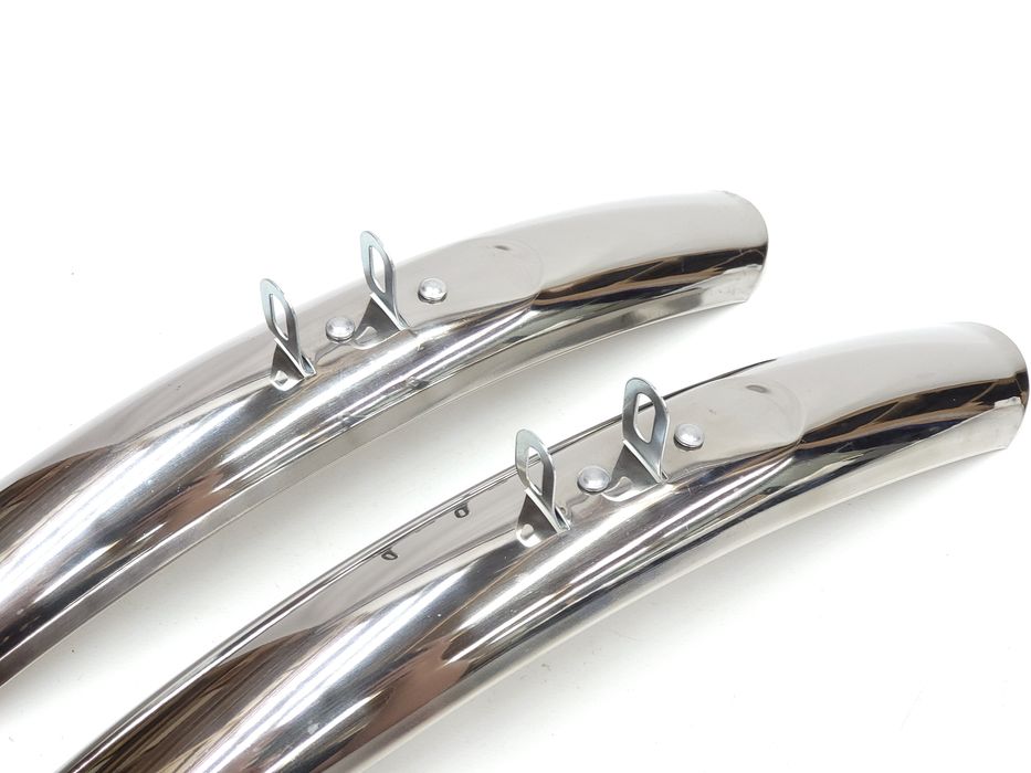 NOWE Błotniki krótkie chromowane ZZR Romet Sport Tempo Sprint