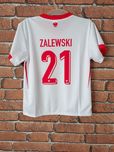 Koszulka piłkarska dziecięca Polska Zalewski rozm. 122