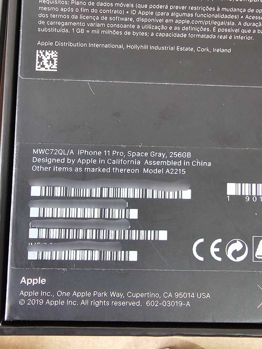 Iphone 11Pro 256gb. 77% Bateria.  Excelente. Tudo de origem.