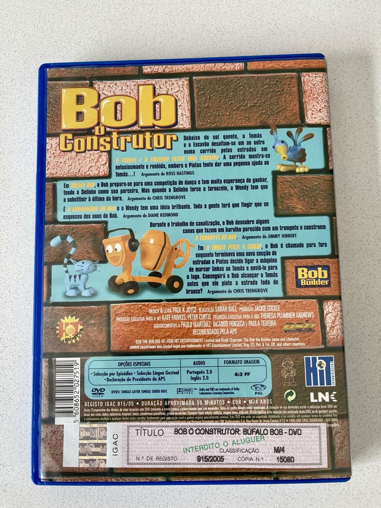 Filme - Bob o construtor: Bufalo Bob - dvd