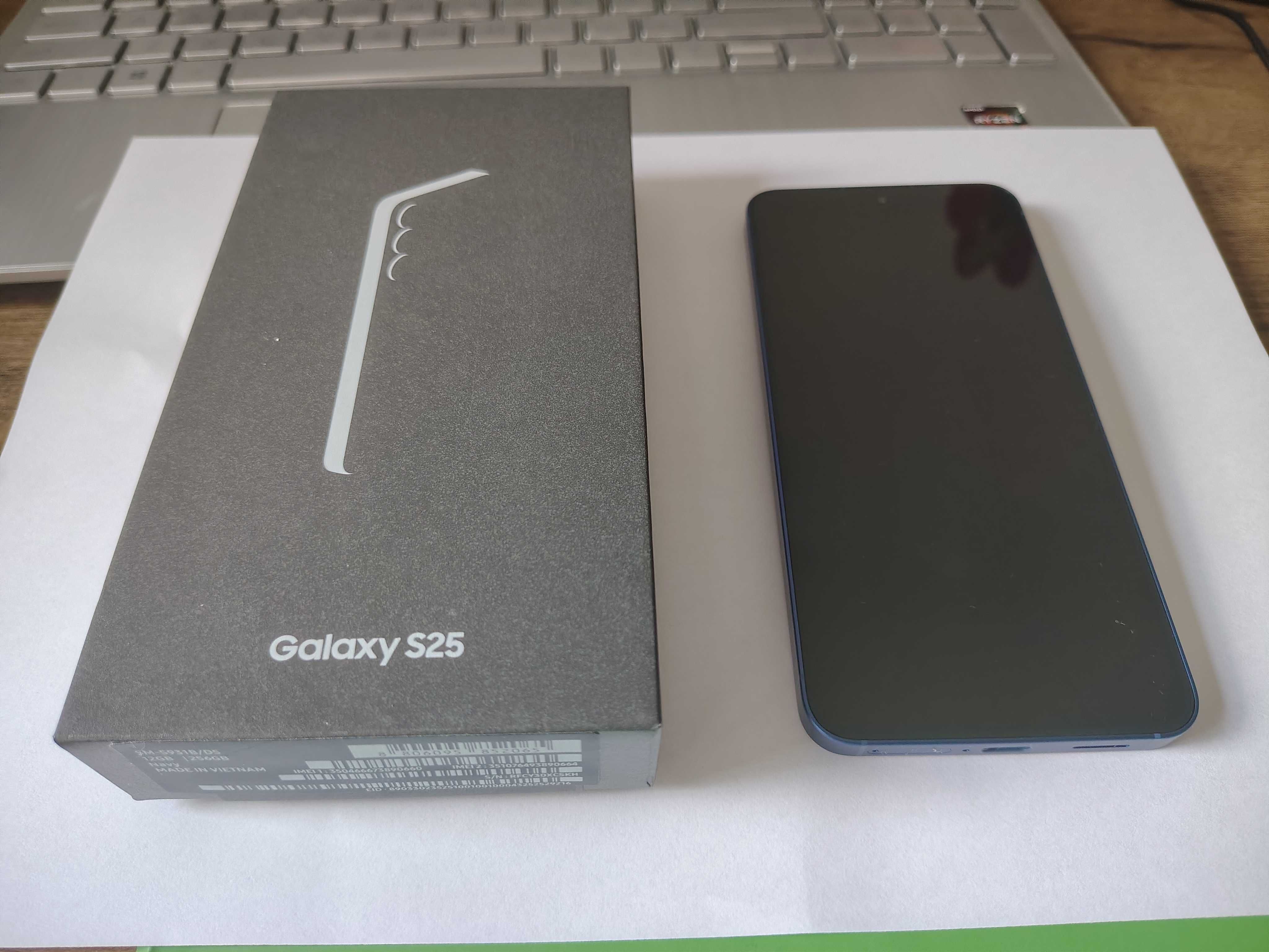 N O W Y    Smartfon SAMSUNG Galaxy S25 5G 12/256GB 6.2" 120Hz  SM-S931