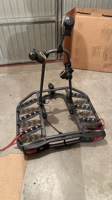 Bagażnik na hak na 3 rowery