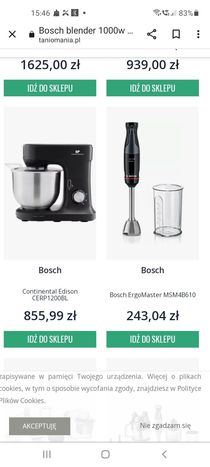 Bosch 1000 zapraszam