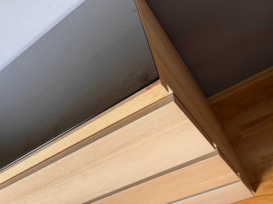MALM KOMODA IKEA 6 szuflad jasny dąb