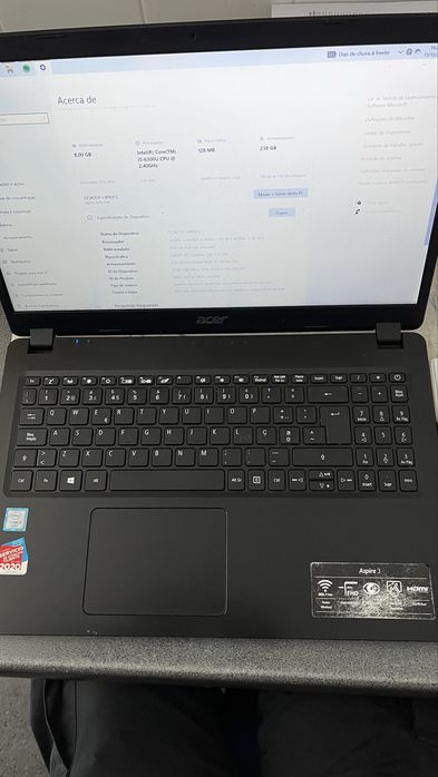 Portatil Acer Aspire 3