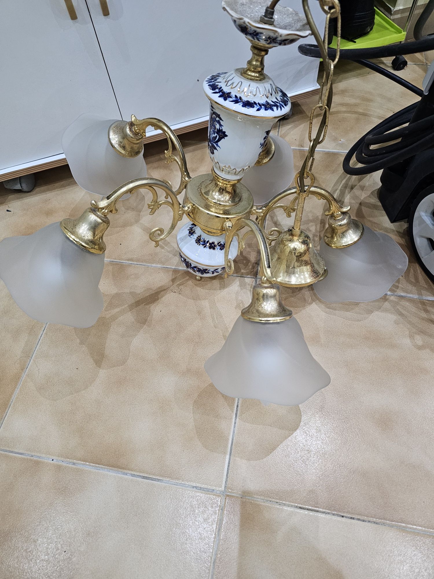 Conjunto de candeeiros