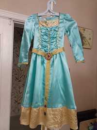 Платье принцессы 5-6 лет Эльзы