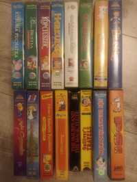 Kasety video VHS bajki