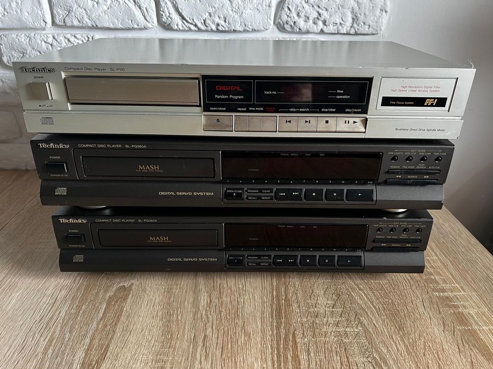Technics SL PG360a,SL P110 CD player