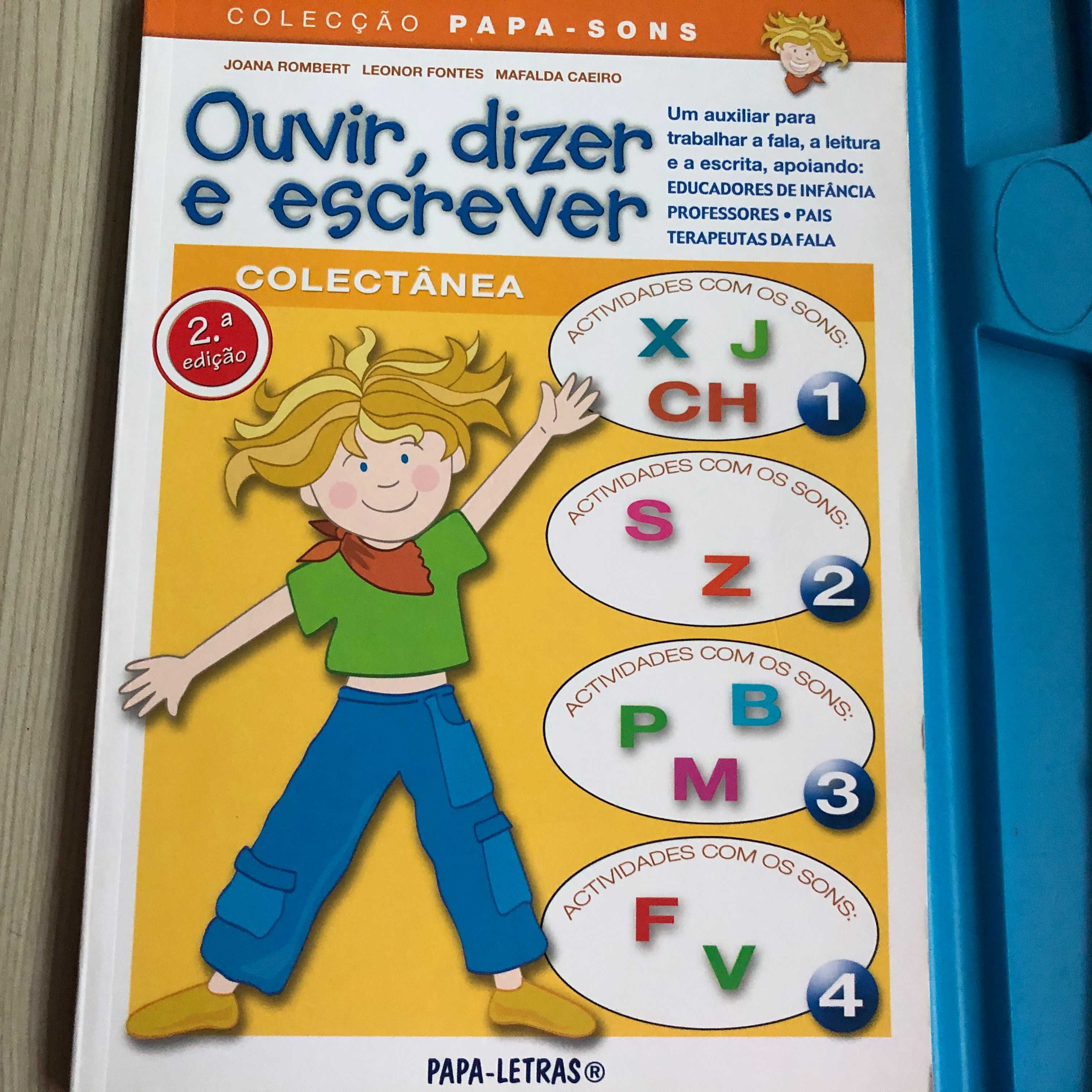 Livro Ouvir, dizer e escrever novo