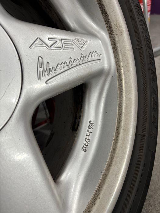 Alufelgi Azev 17” 8,5J letnie opony 5x110