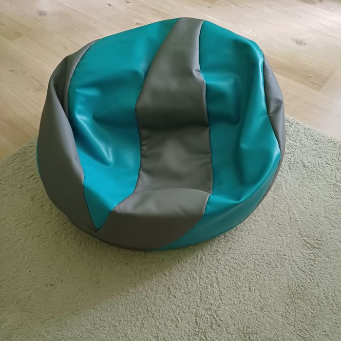 Pufa duża piłka, siedzisko.