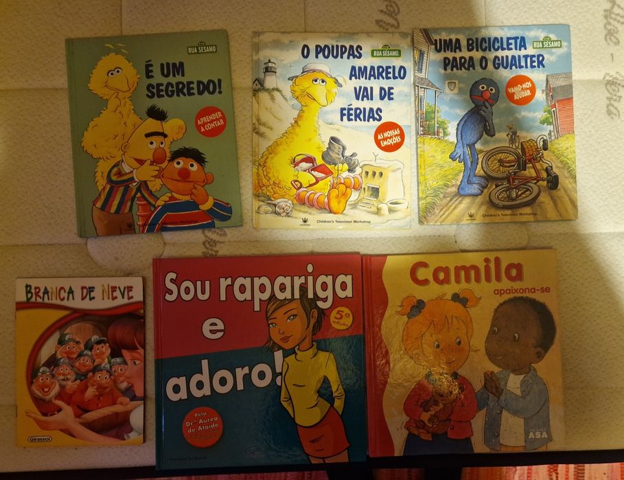 Vendo livros de crianças