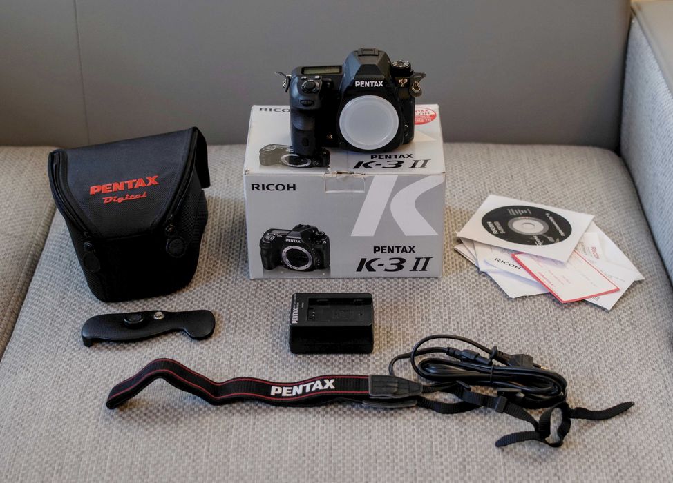 lustrzanka aparat Pentax K3 II body (opcja Sigma 17-50 2,8) 4703 fotki