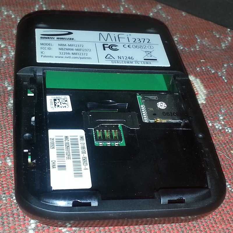 MiFi мобильный роутер для раздачи интернета с симкарты по WiFi