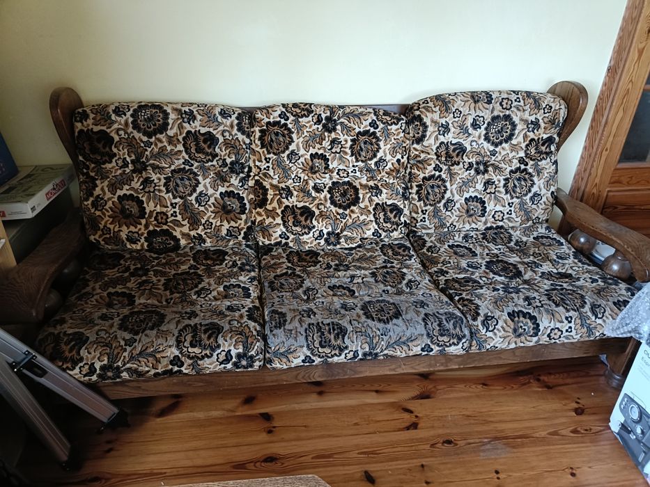 Komplet wypoczynkowy retro