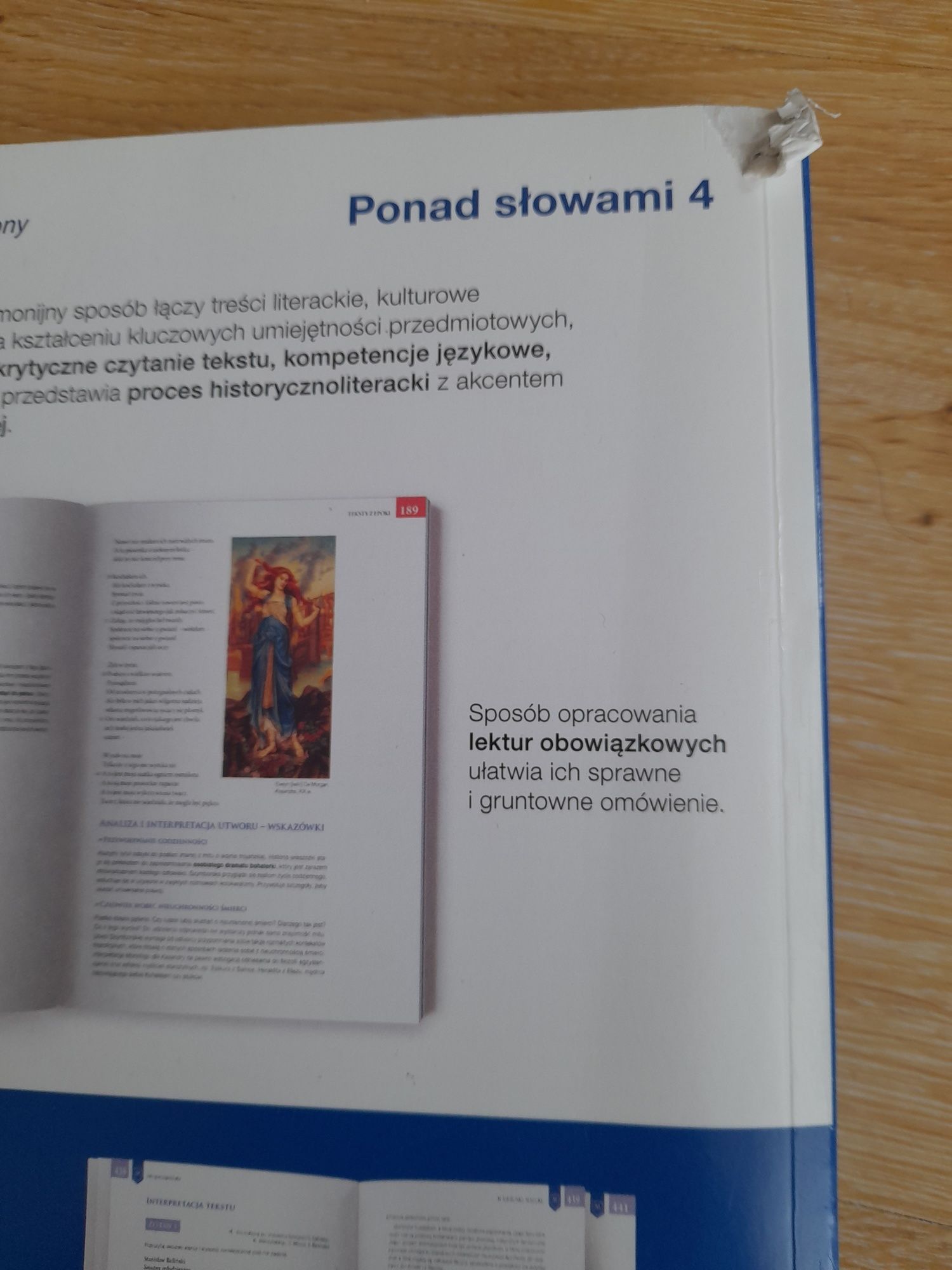 Ponad słowami 4 podręcznik