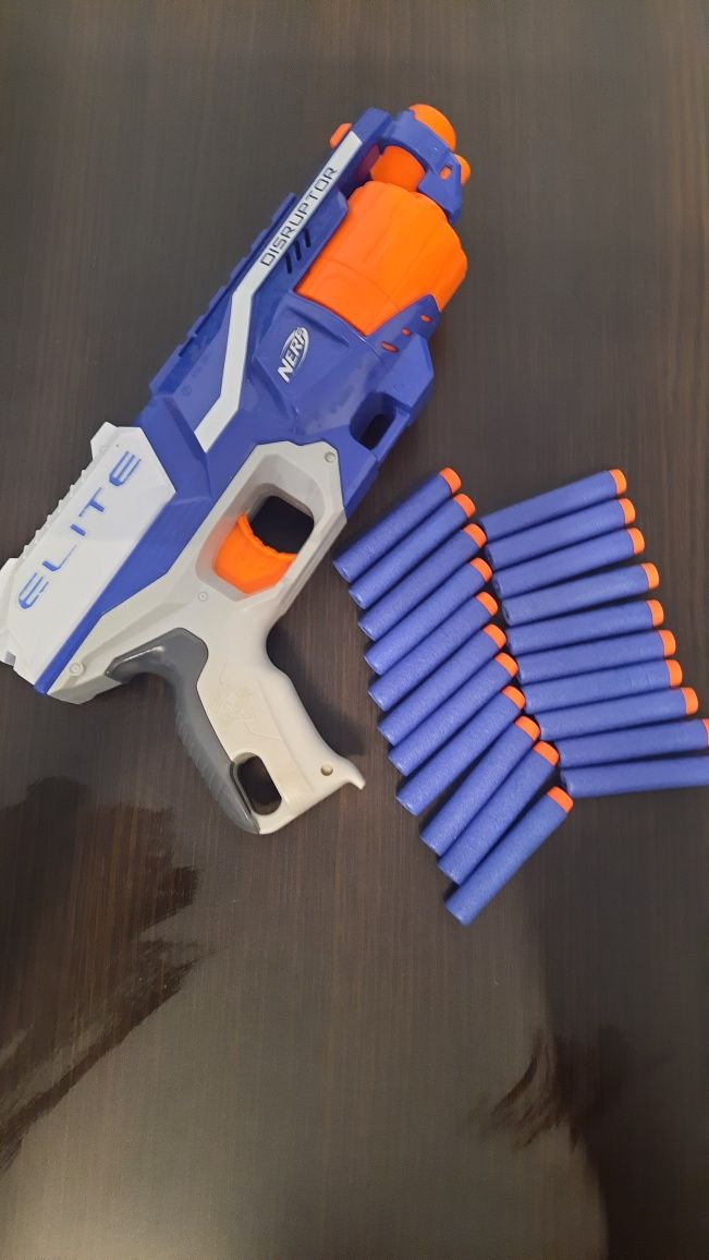 Pistolet NERF Elite DISRUPTOR z nabojami