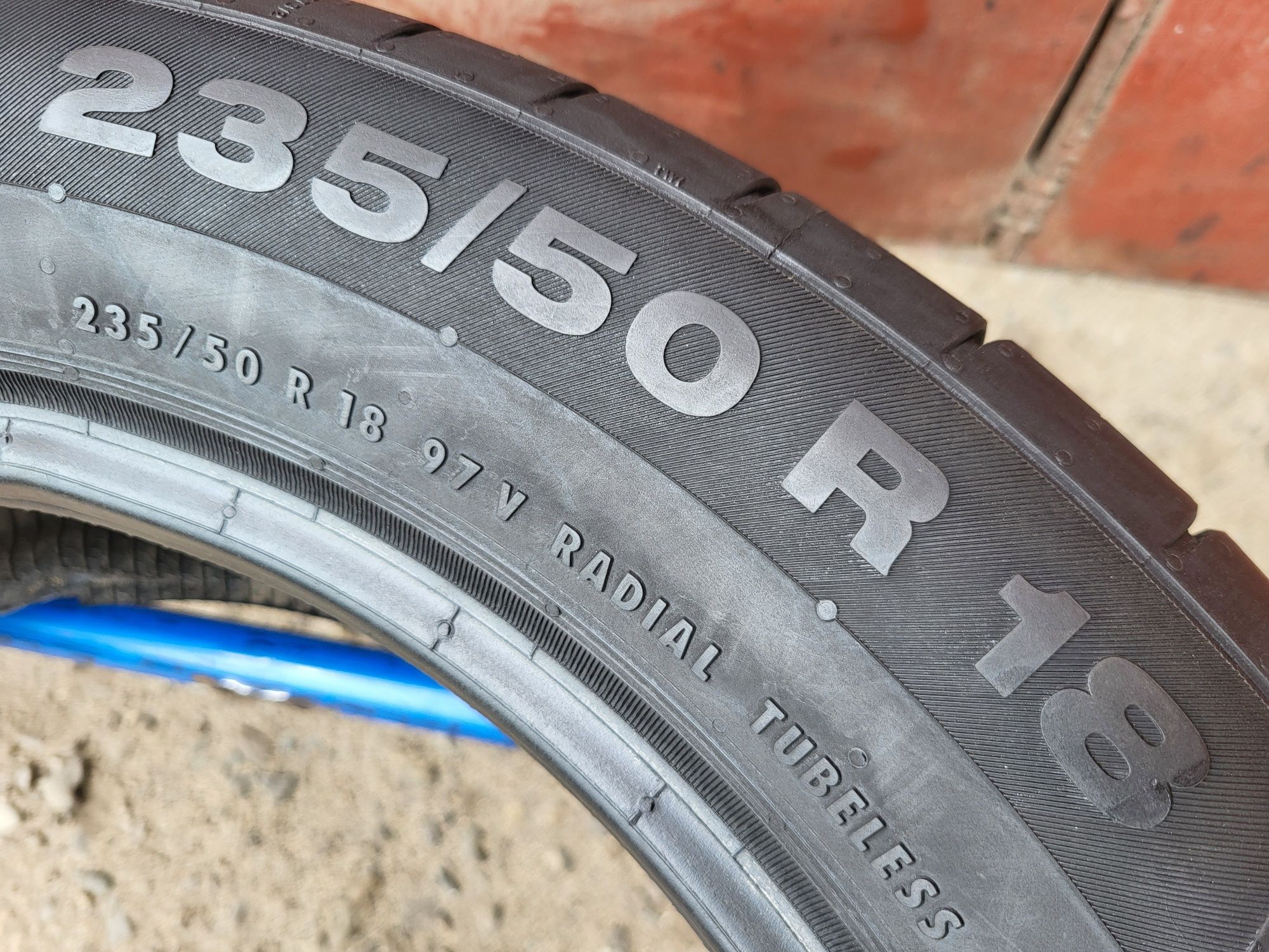 235/50/18 R18 Continental ContiSportContact 5 4шт літо шини