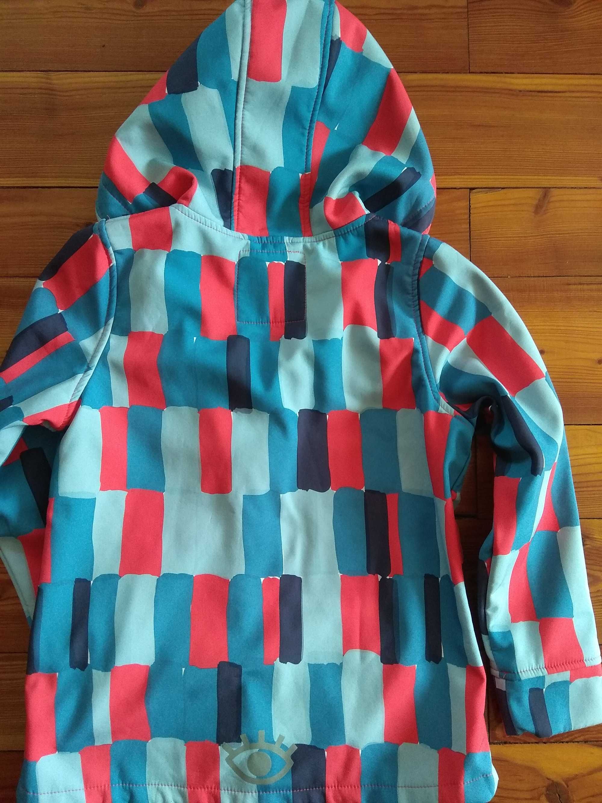 Kurtka softshell dziewczęca r. 134