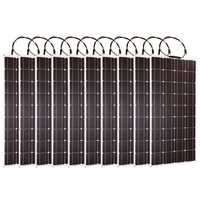 Painel Solar 12v Flexivel portátil de 100 watts.