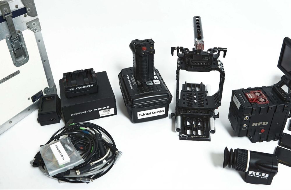 Red epic Dragon 6k e muitos extras + gimbal