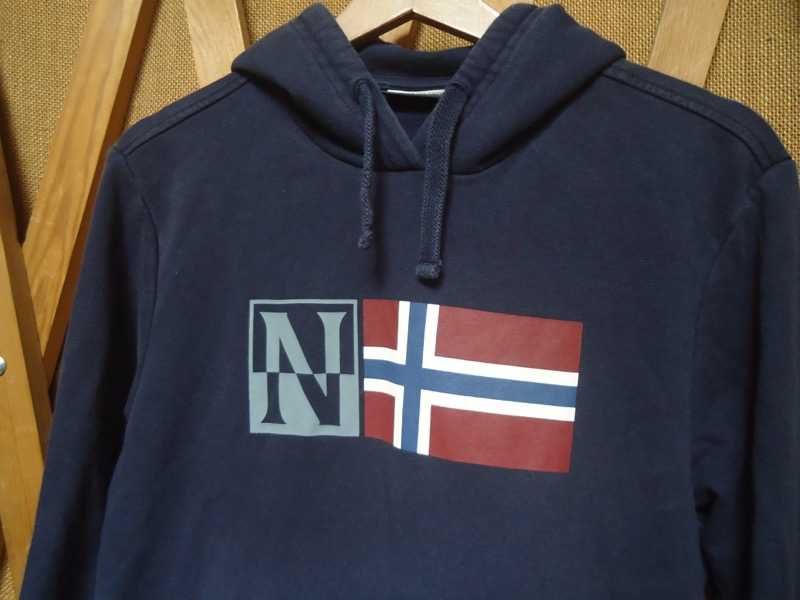 Hoodie Napapijri - tam. S