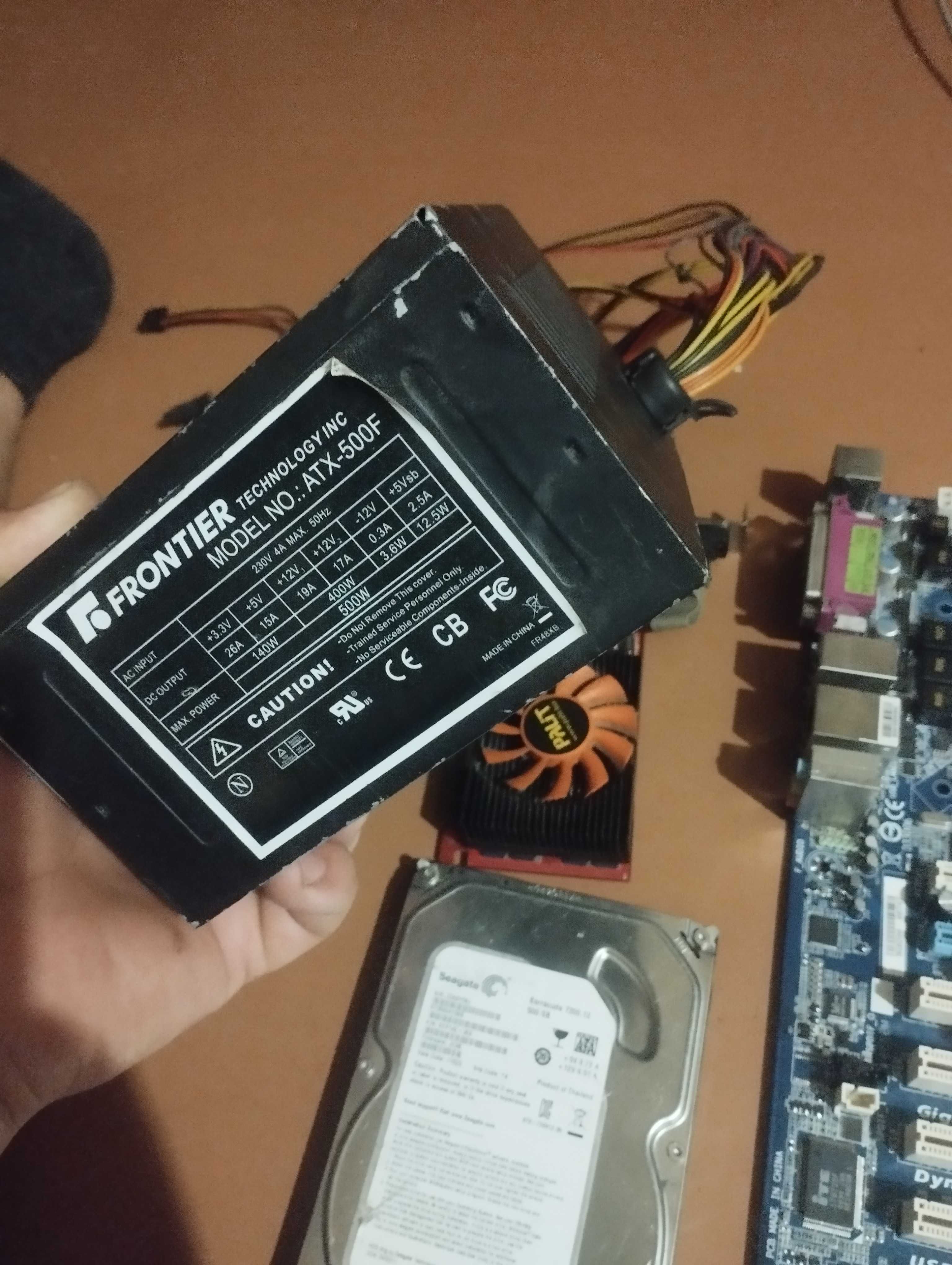 Комплектующее для ПК плата блок 500 hdd 500 оперативна пам'ять ddr2