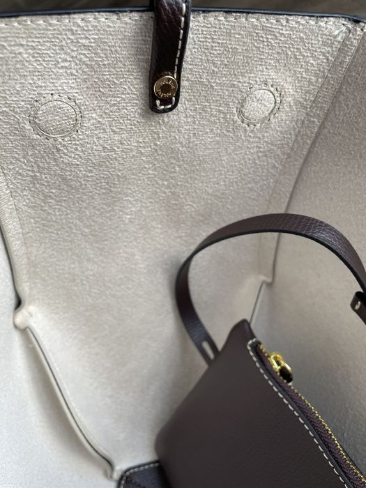 Сумка Polene Cyme ebony camel black cherry кемл чорна шоколад