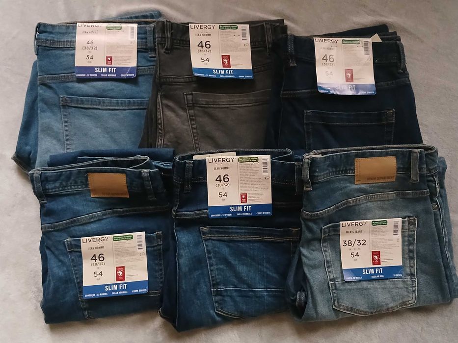 Чоловічі звужені джинси р. 38/32