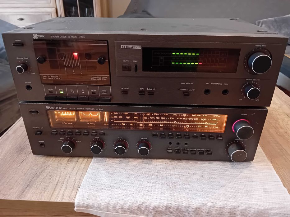 ZRK Unitra AT9100  + M9115 + GS434 Bernard zamiana Radmor