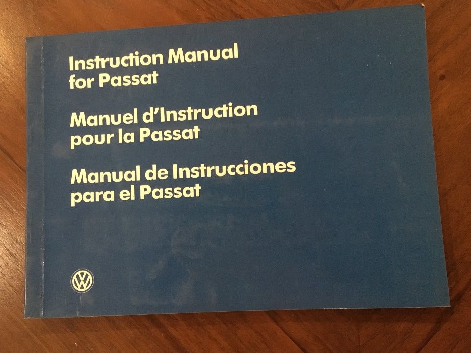 Manual Instruções VW Passat