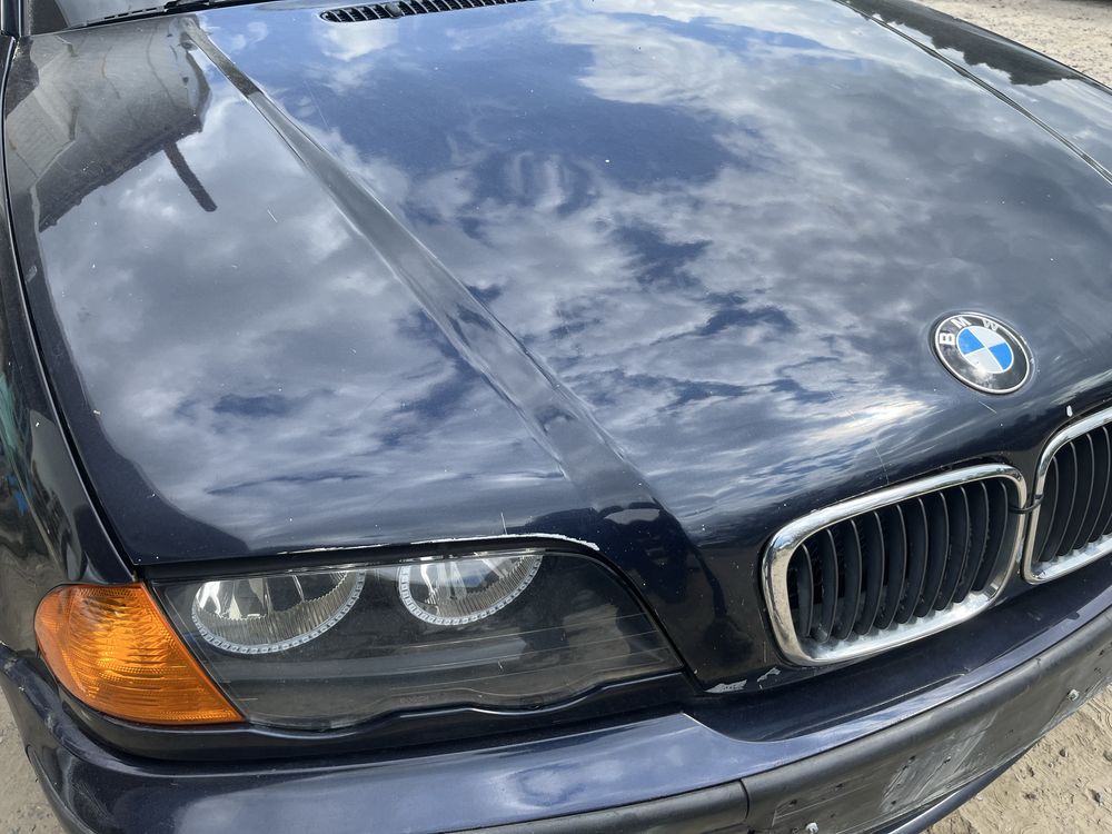 Maska przod przednia bmw e46 sedan touring kombi przed lift orientblau