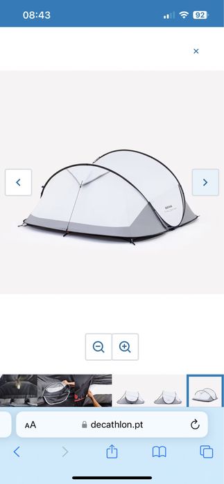 Tenda para 3 pessoas