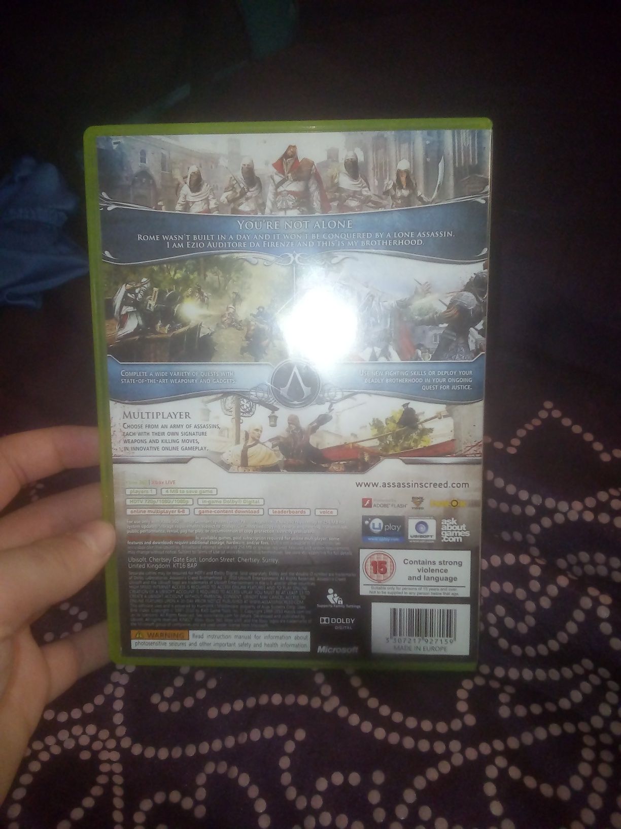 Gra na xbox 360 Assassin's creed Brotherhood