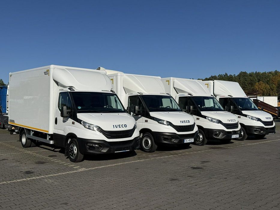 Iveco Daily 35C14  Kontener Winda 750kg Na Bliźniaku / Bliźniacze Na Gwarancji Fabrycznej