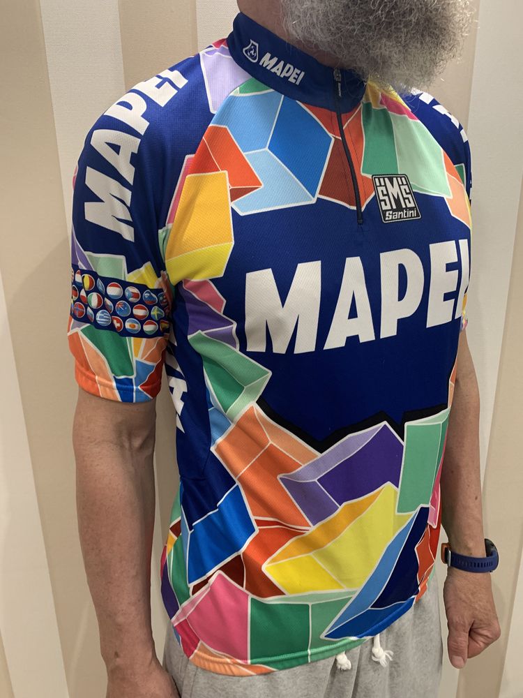 Вело Джерси Mapei Santini Italy