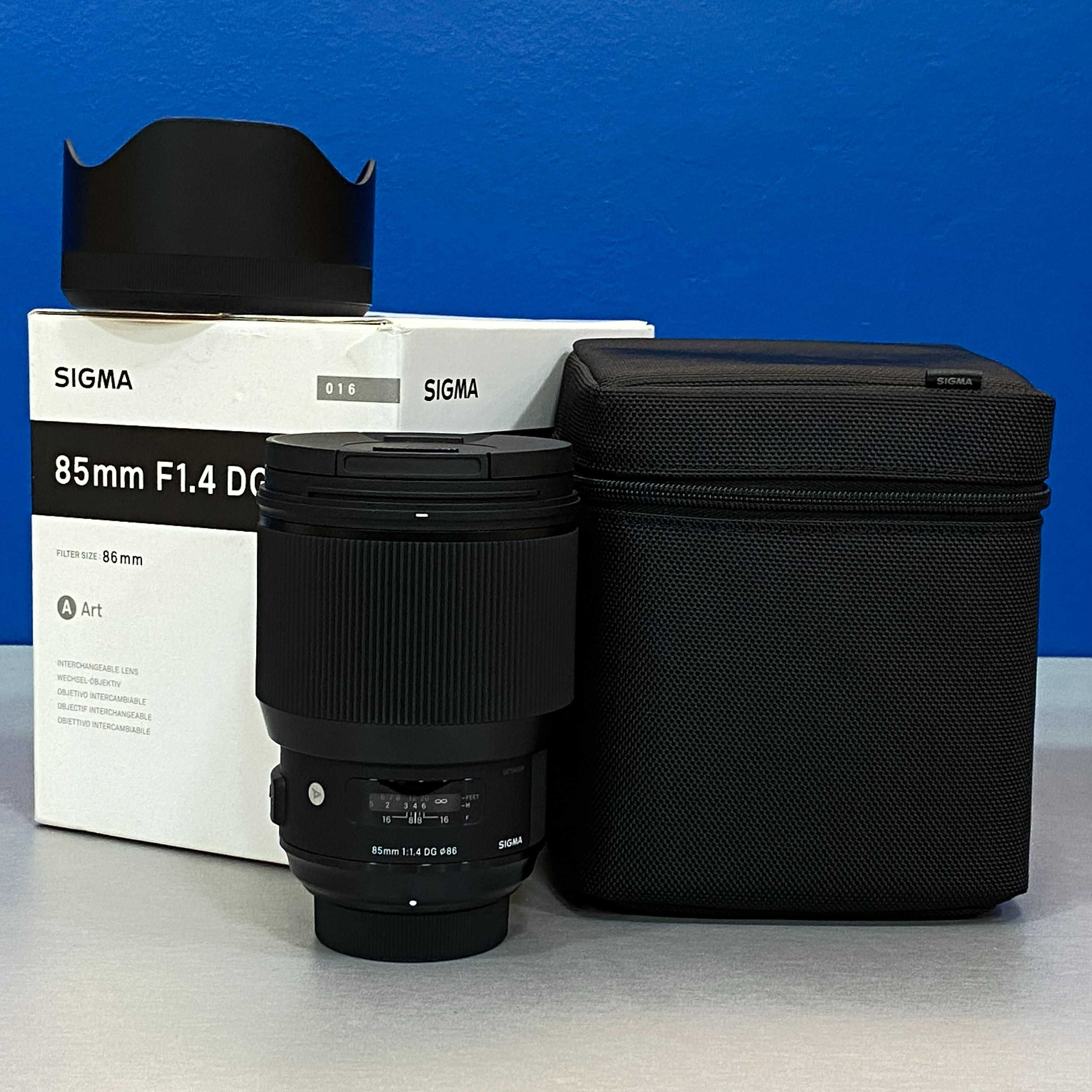 Sigma ART 85mm f/1.4 DG HSM (Nikon) - 3 ANOS DE GARANTIA