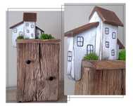 Drewniany wieszak handmade