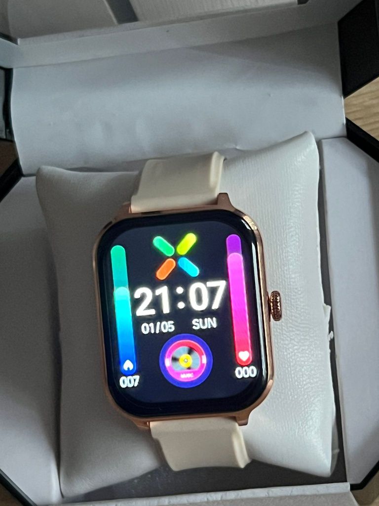 Smartwatch L16 – Duży wyświetlacz 2.01", funkcja połączeń