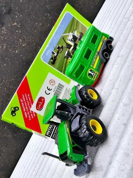 Traktor z przyczepką pojazd rolniczy dla dzieci nowy